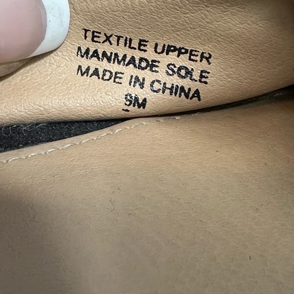 LOFT BLACK VELVET w/BOW Pointed TOE Comfy MULES Size 9M EUC - Picture 7 of 10